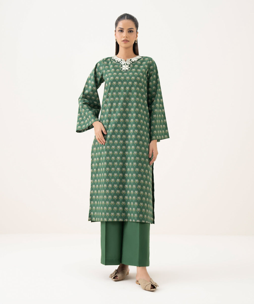 Embroidered Cambric Shirt