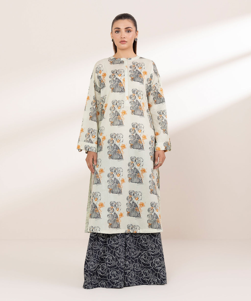 Printed Lawn Shirt