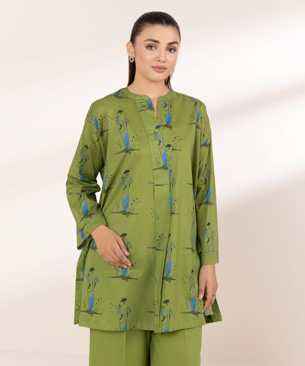 Printed Lawn Shirt