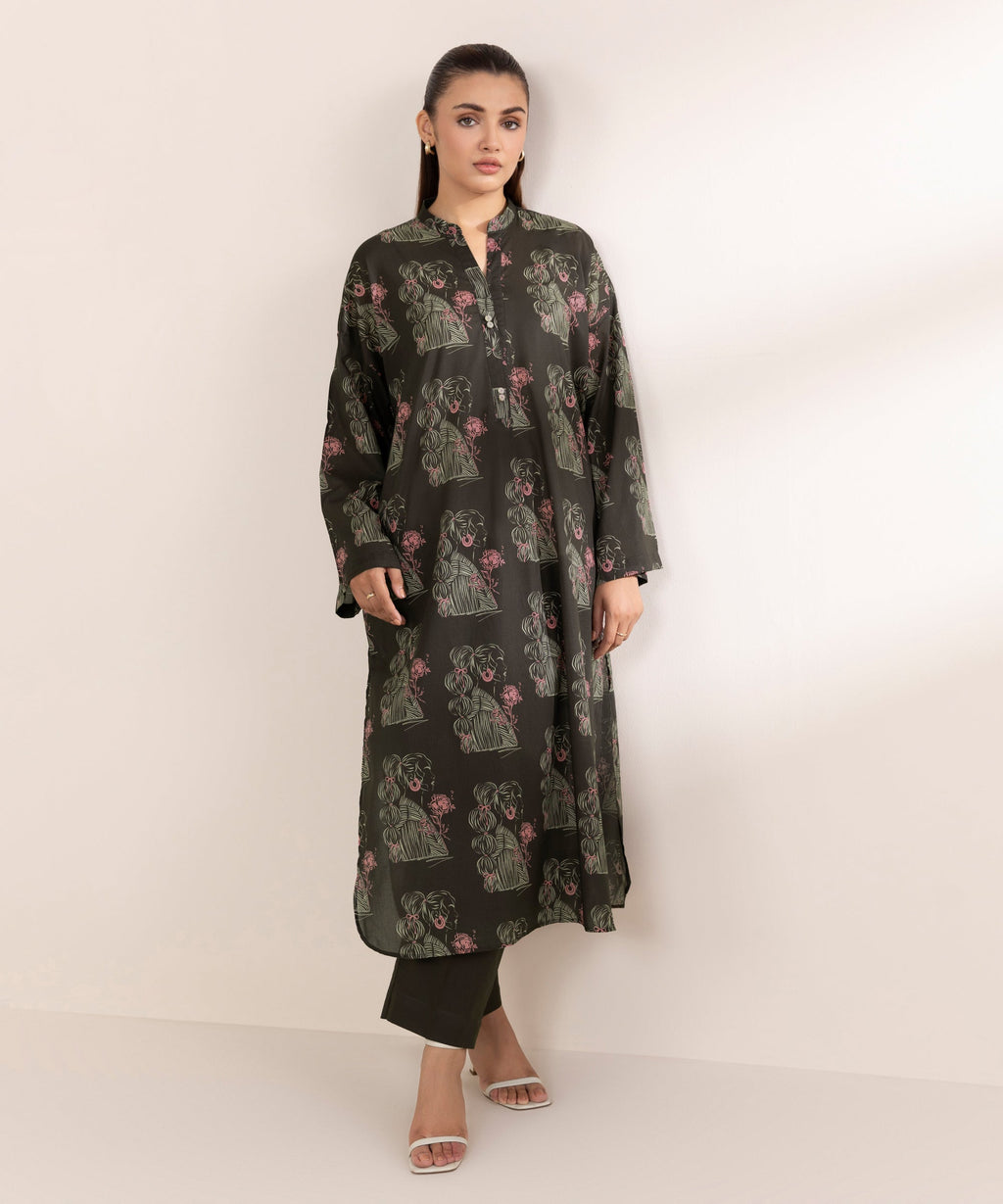 Printed Lawn Shirt