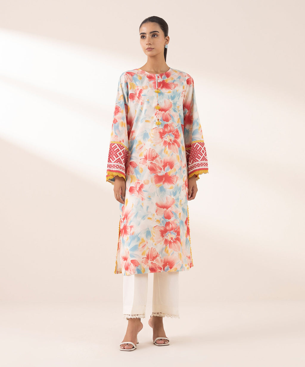 Printed Lawn Shirt