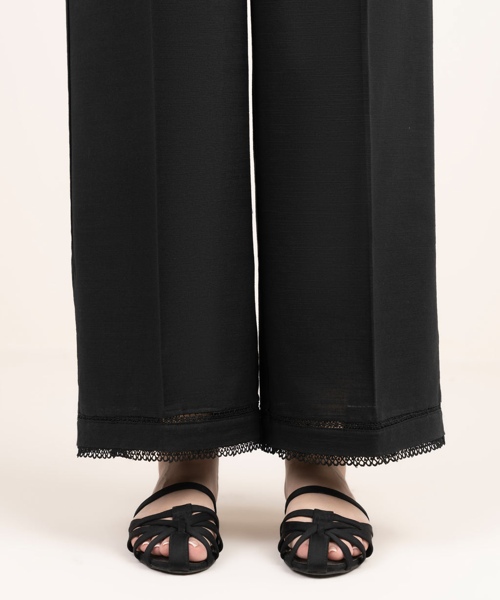 Solid Khaddar Culottes