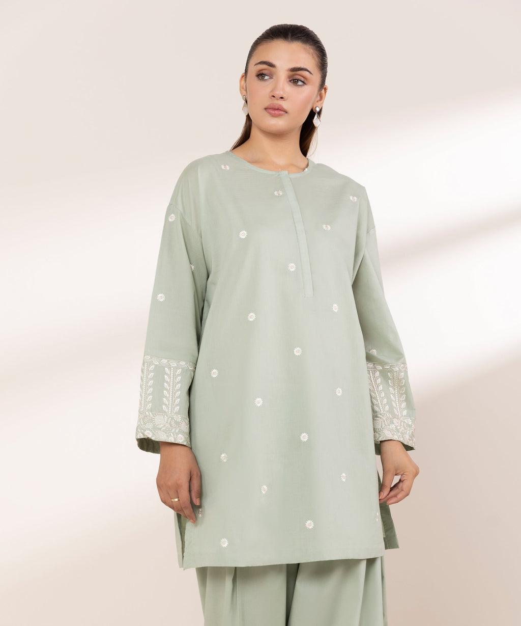 Embroidered Lawn Shirt
