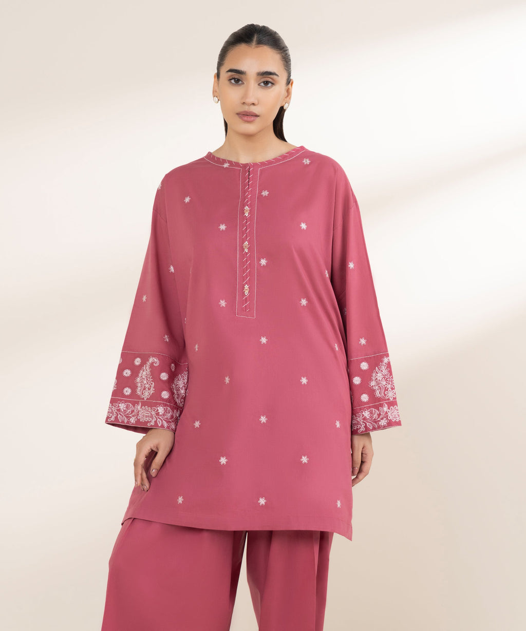 Embroidered Lawn Shirt