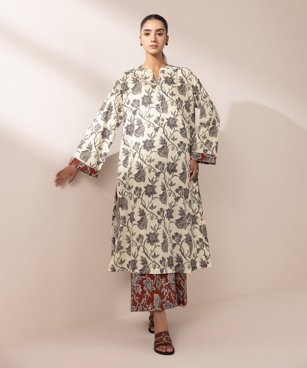 Printed Lawn Shirt