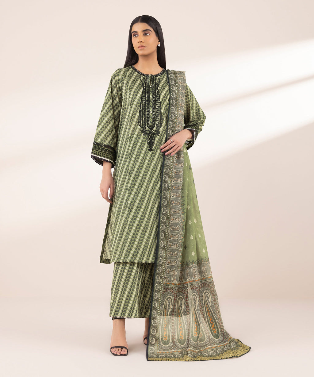 Printed Voile Dupatta