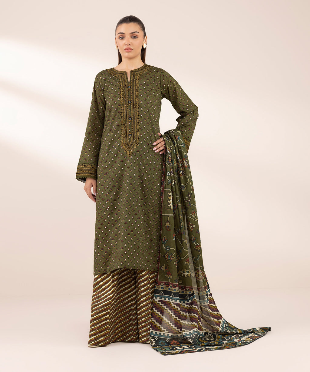 Printed Voile Dupatta