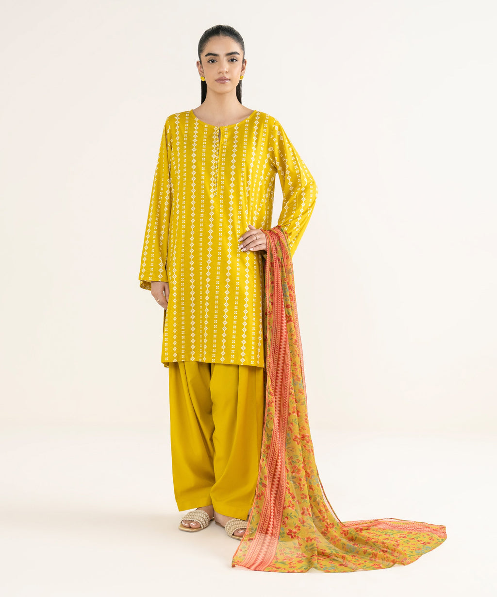 Printed Blended Chiffon Dupatta