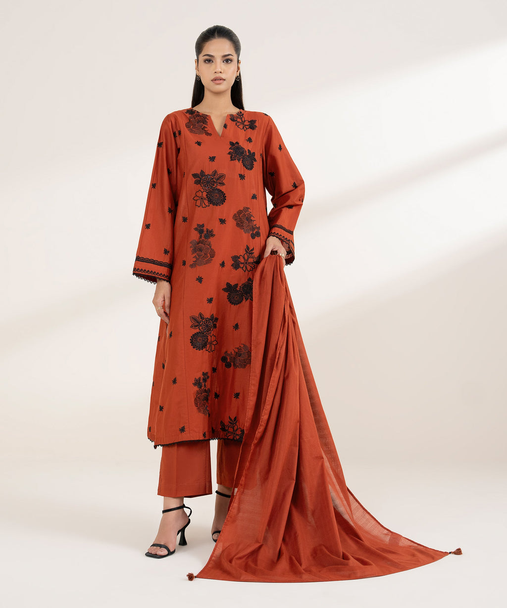 Textured Voile Dupatta