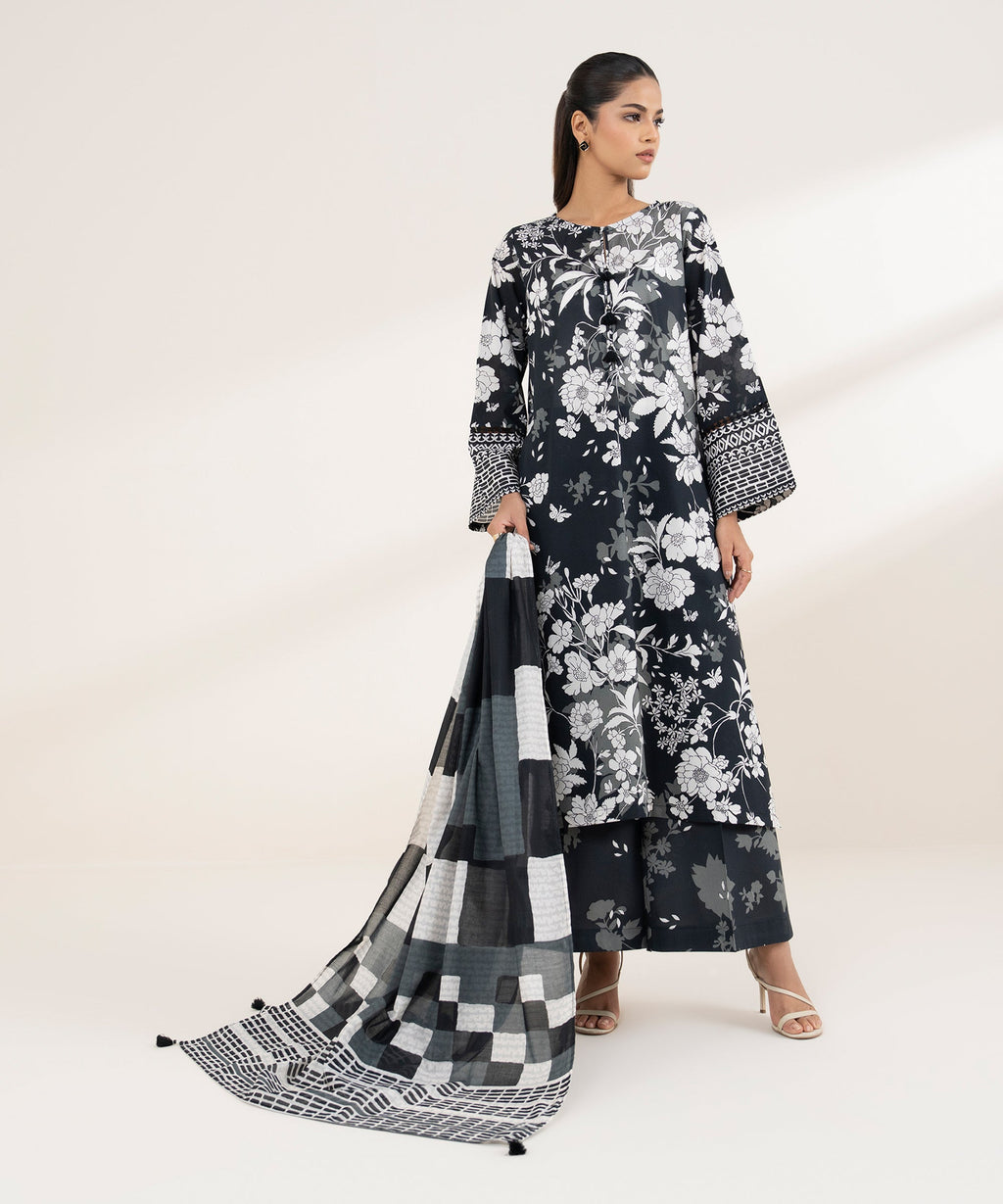 Printed Voile Dupatta