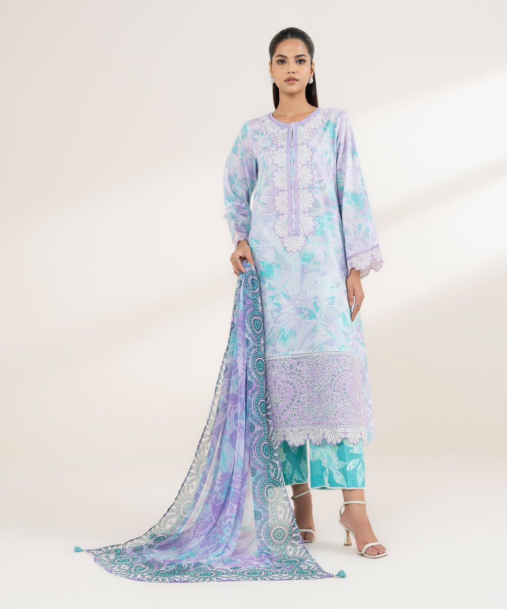 Printed Chiffon Dupatta