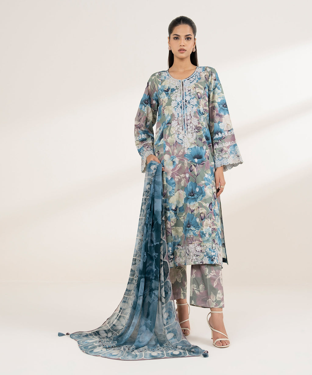 Printed Chiffon Dupatta