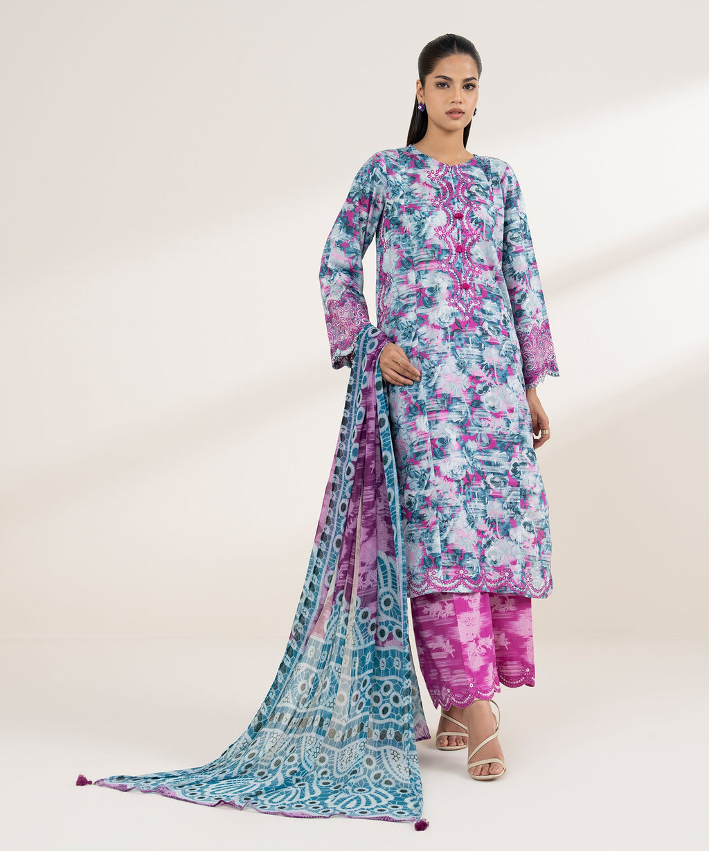 Printed Chiffon Dupatta