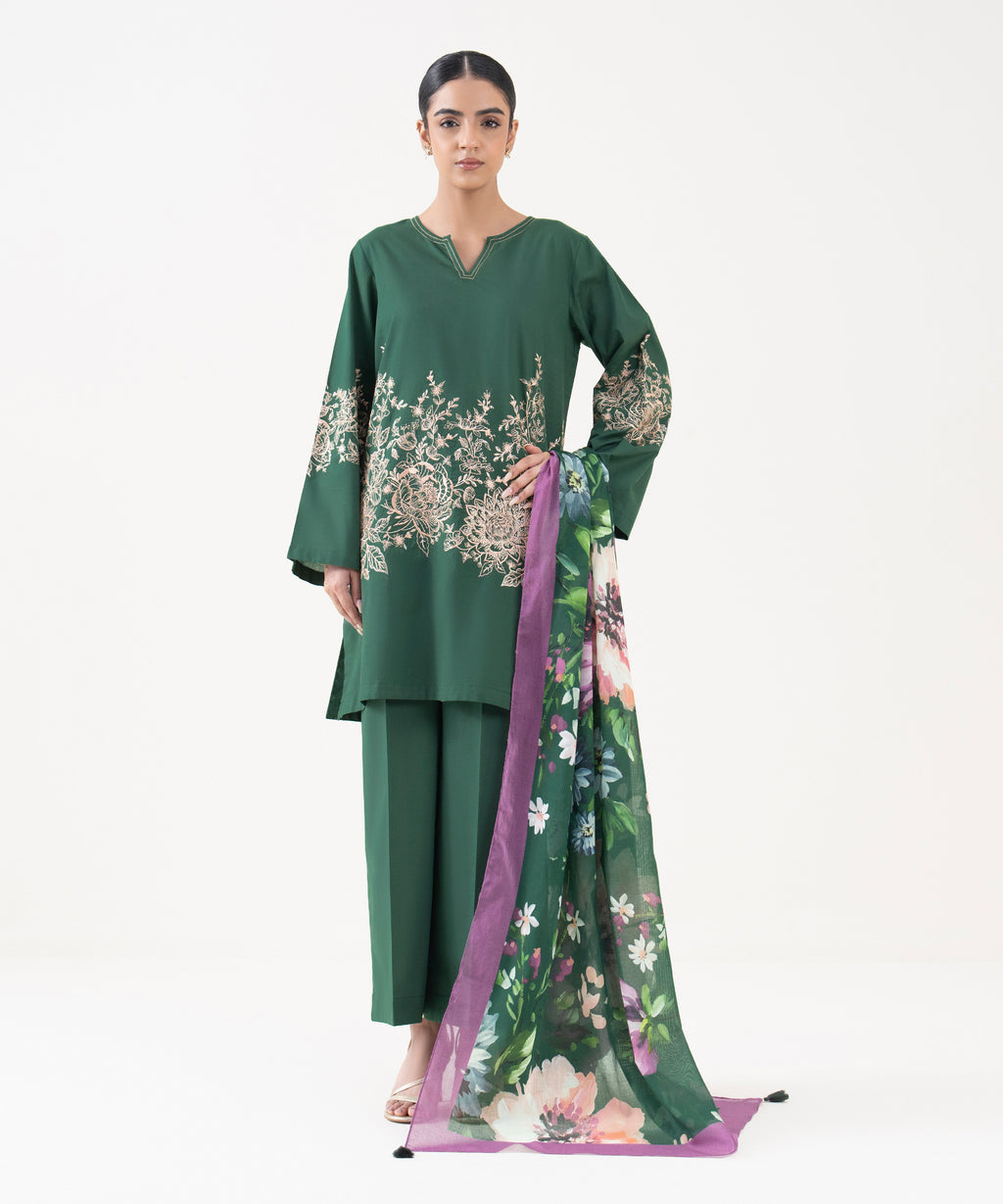 Printed Voile Dupatta