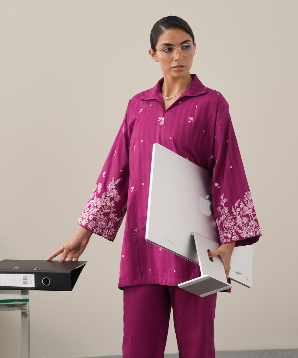 Embroidered Lawn Shirt