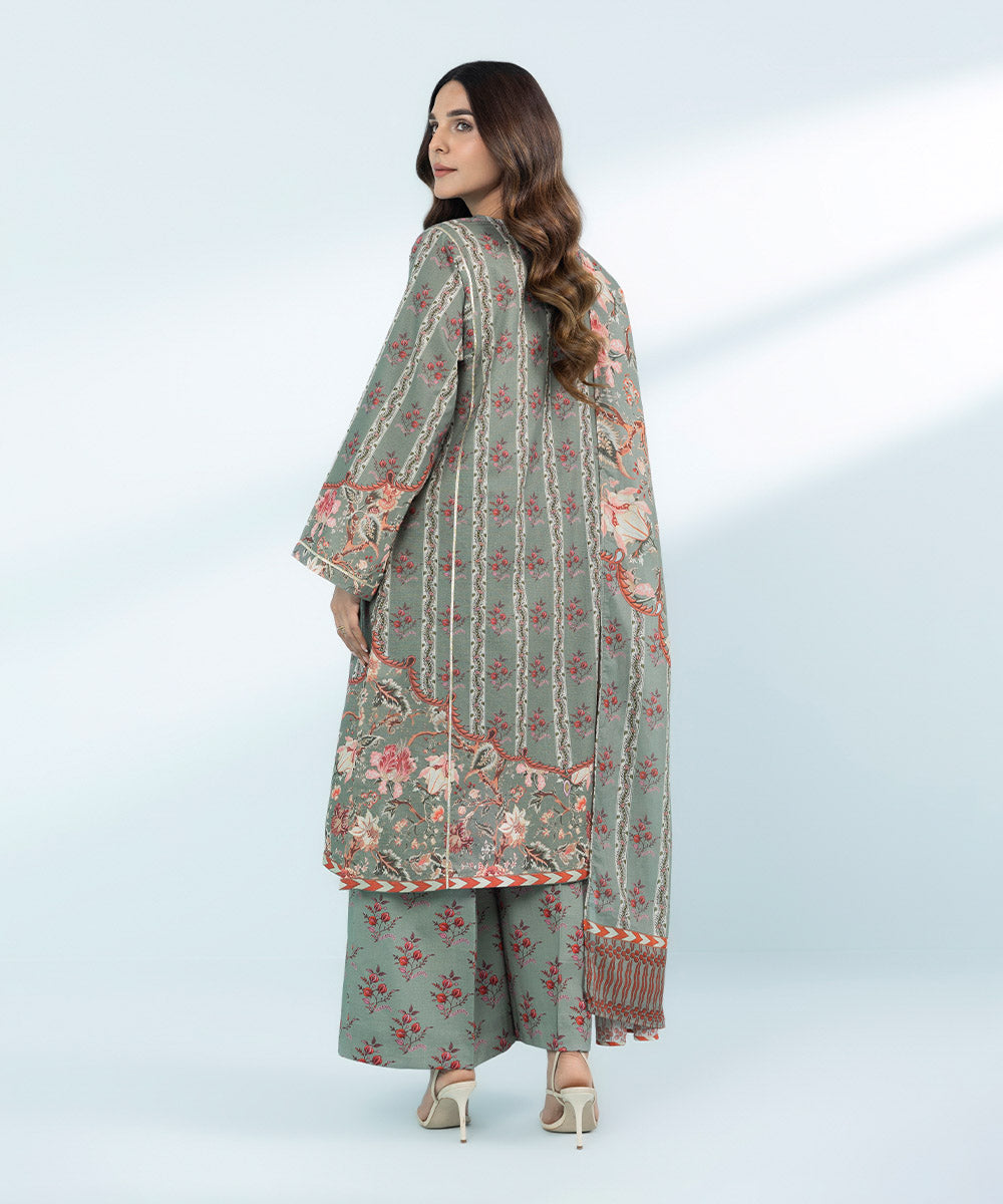 Mommy & Me Women's Three Piece Green Suit 