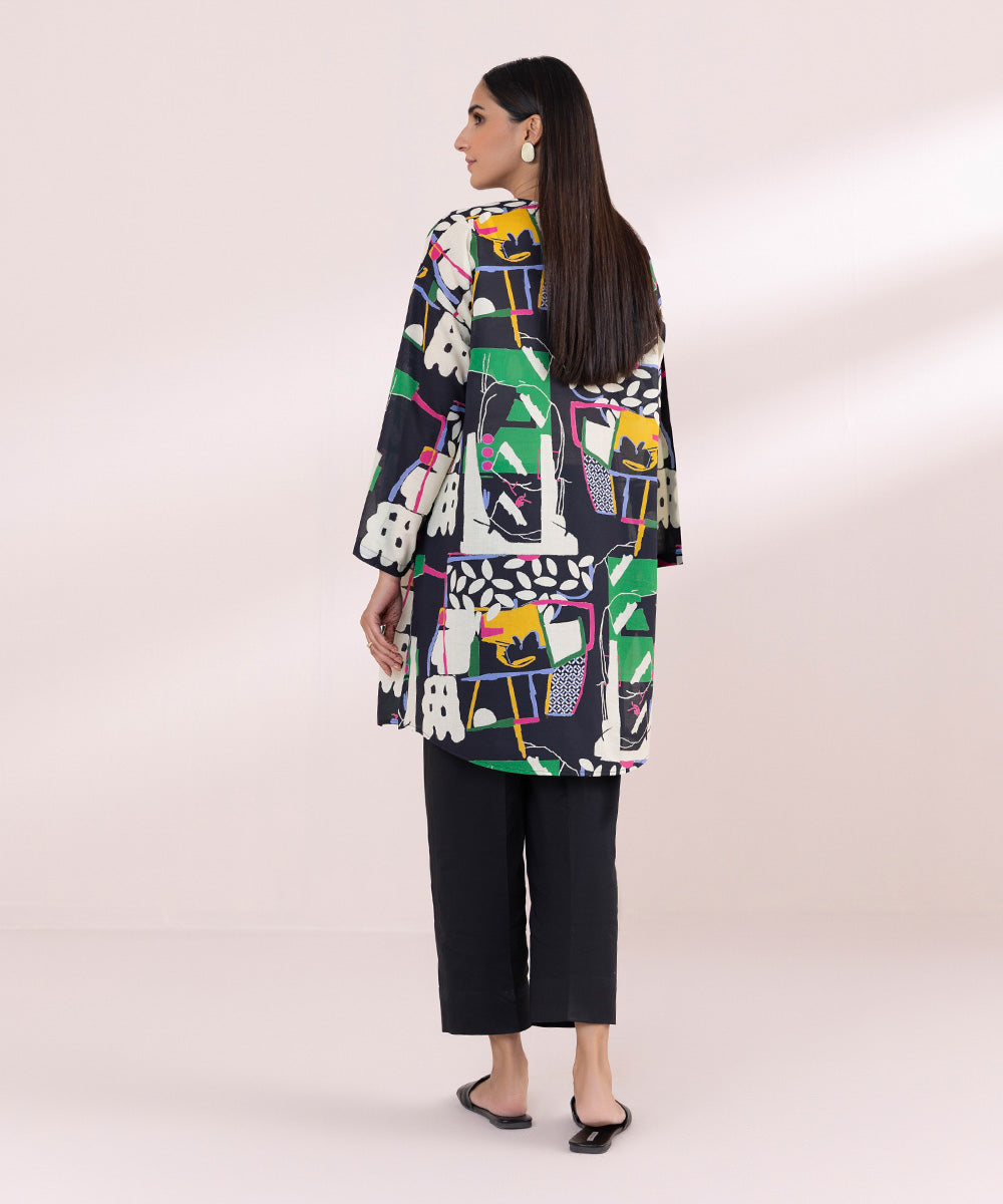 Women's Pret Lawn Multi Printed Boxy Shirt