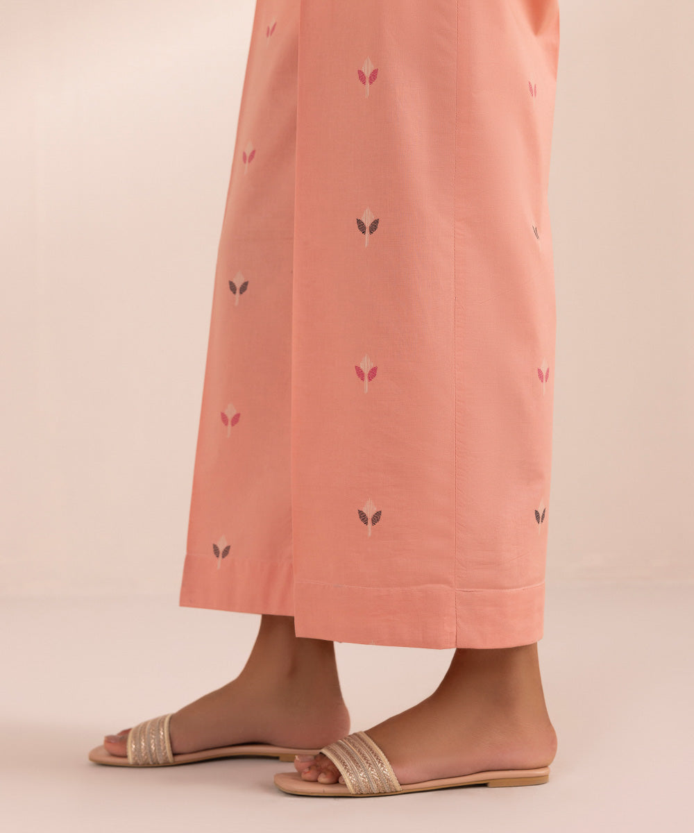 Women's Pret Cambric Pink Printed Culottes