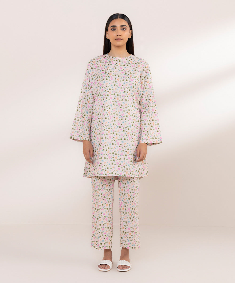 Women's Pret Cambric Embroidered Multi Boxy Shirt