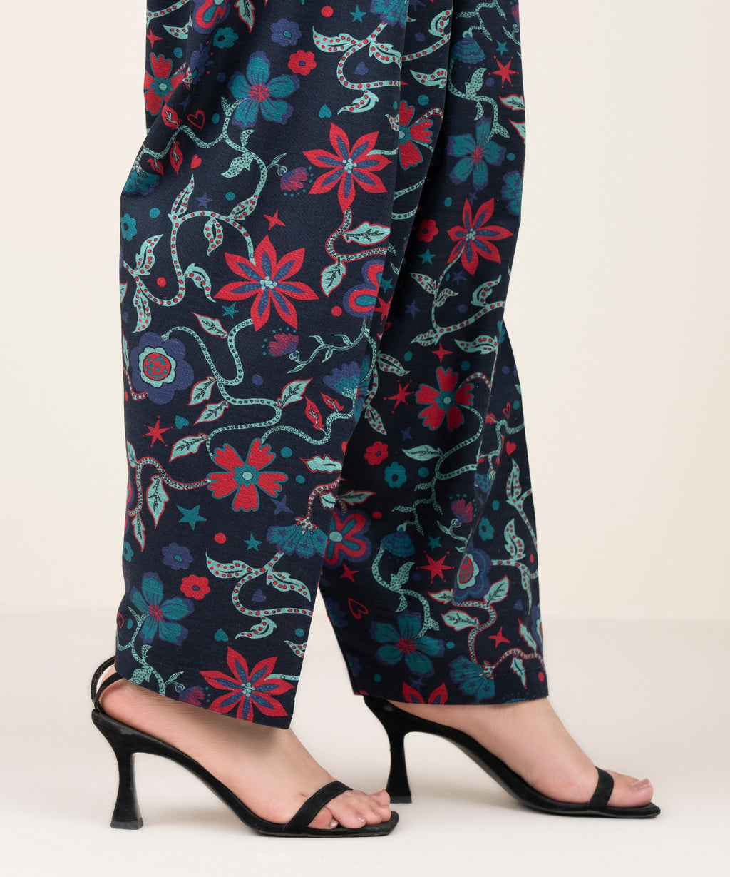 Printed Khaddar Shalwar