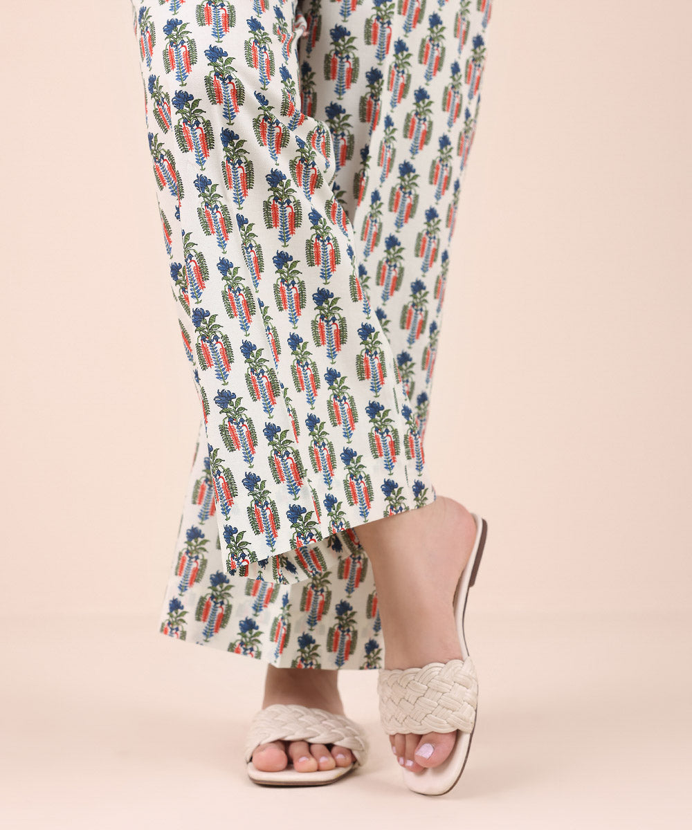 Women's Pret Cambric Multi Printed Culottes