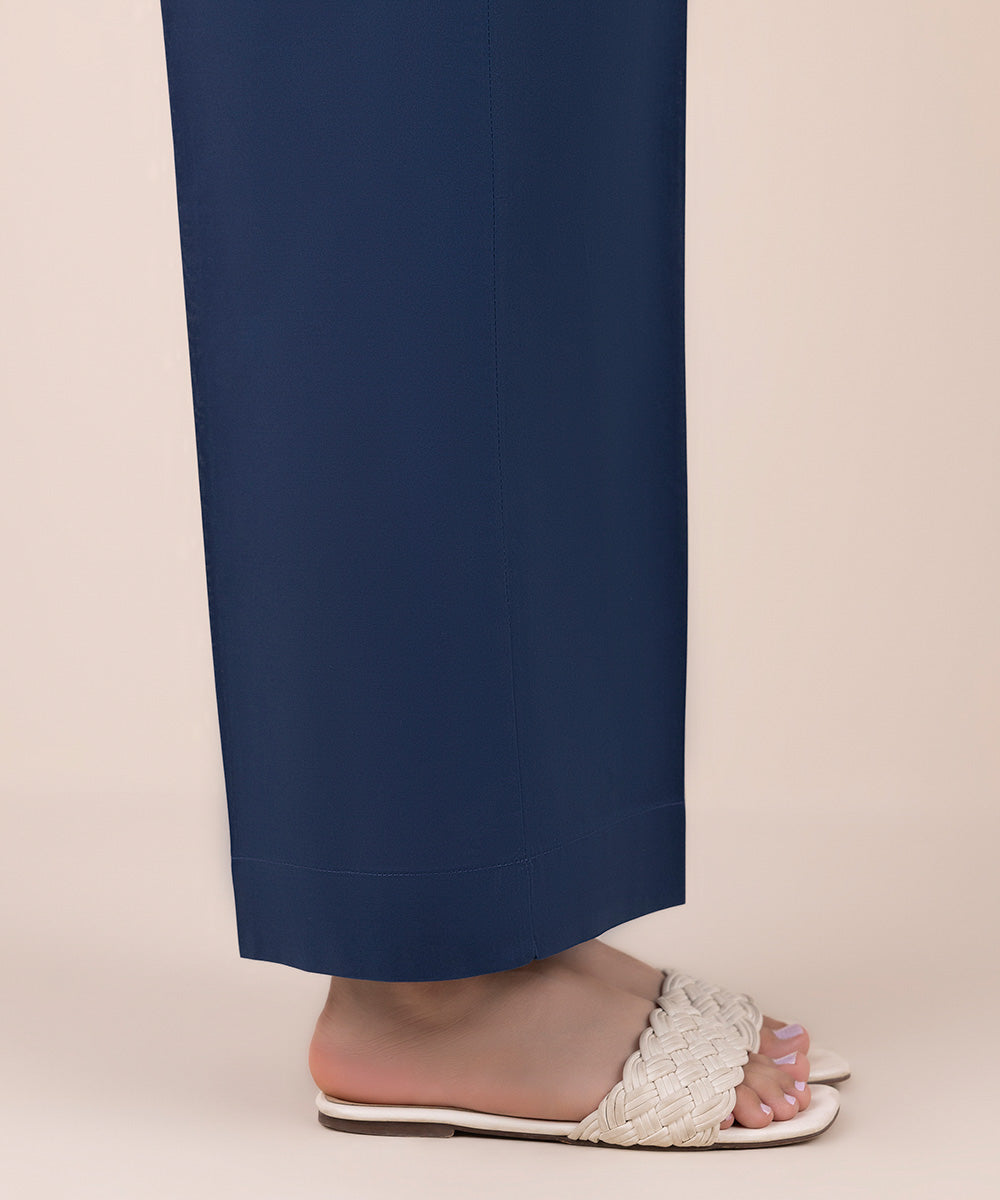 Women's Pret Cambric Blue Dyed Culottes