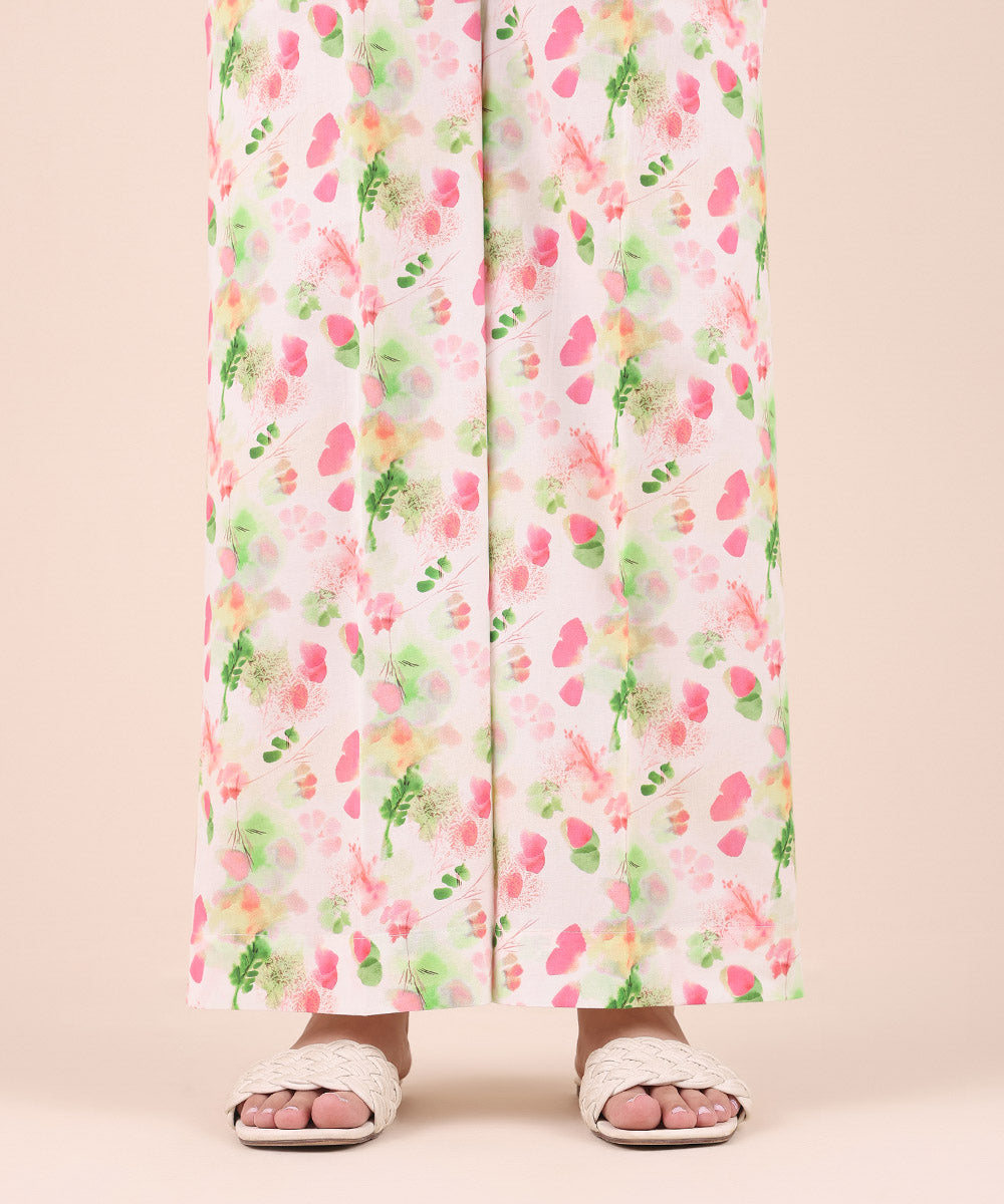 Women's Pret Cambric Multi Printed Culottes