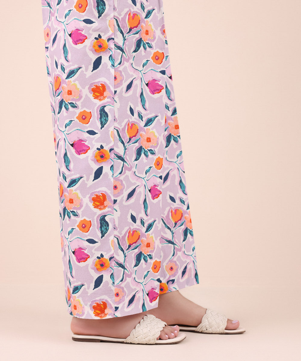 Women's Pret Cambric Multi Printed Culottes