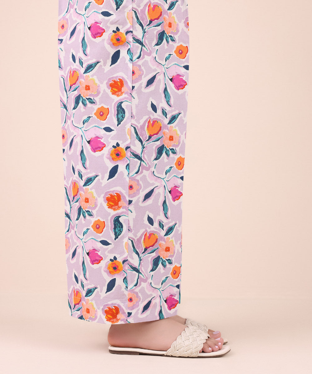 Women's Pret Cambric Multi Printed Culottes