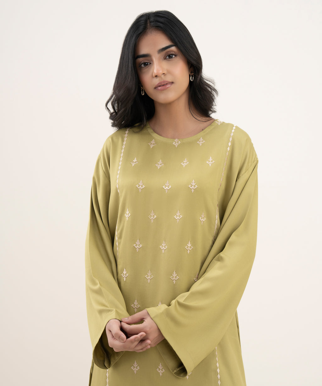 Embroidered Bedford Shirt