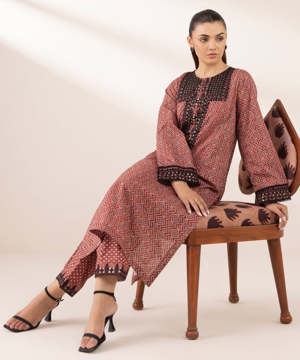 Embroidered Lawn Shirt
