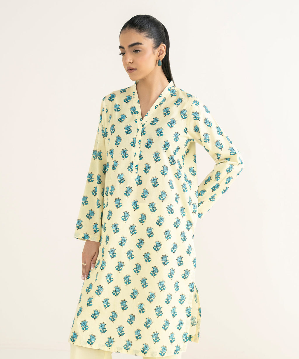 Printed Cambric Shirt
