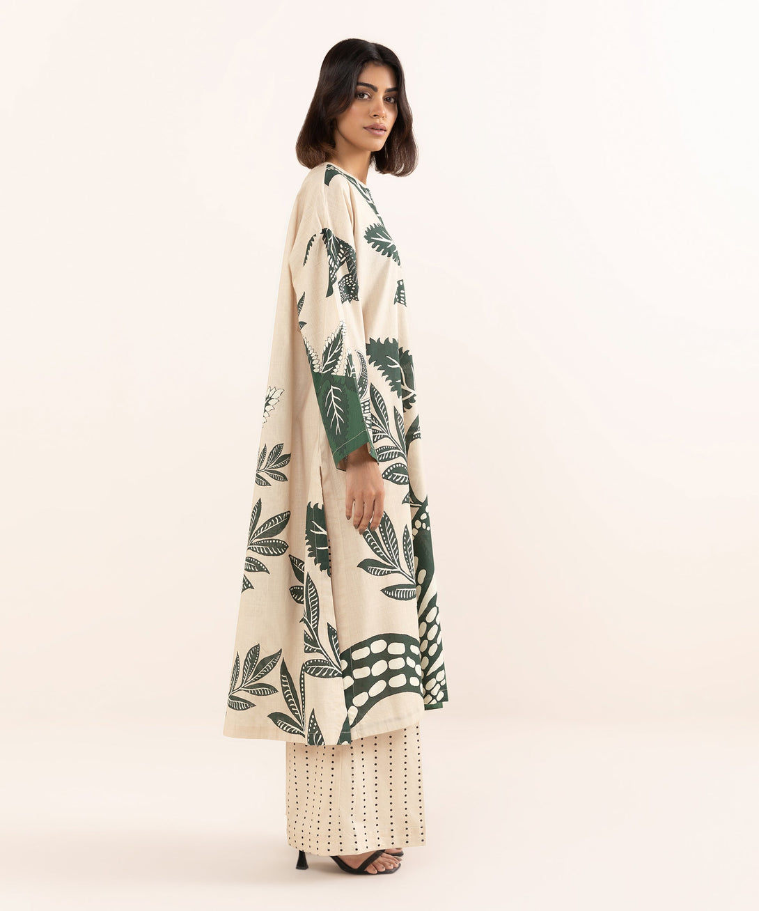 Women's RTW Cross Hatch Multi Printed Boxy Shirt