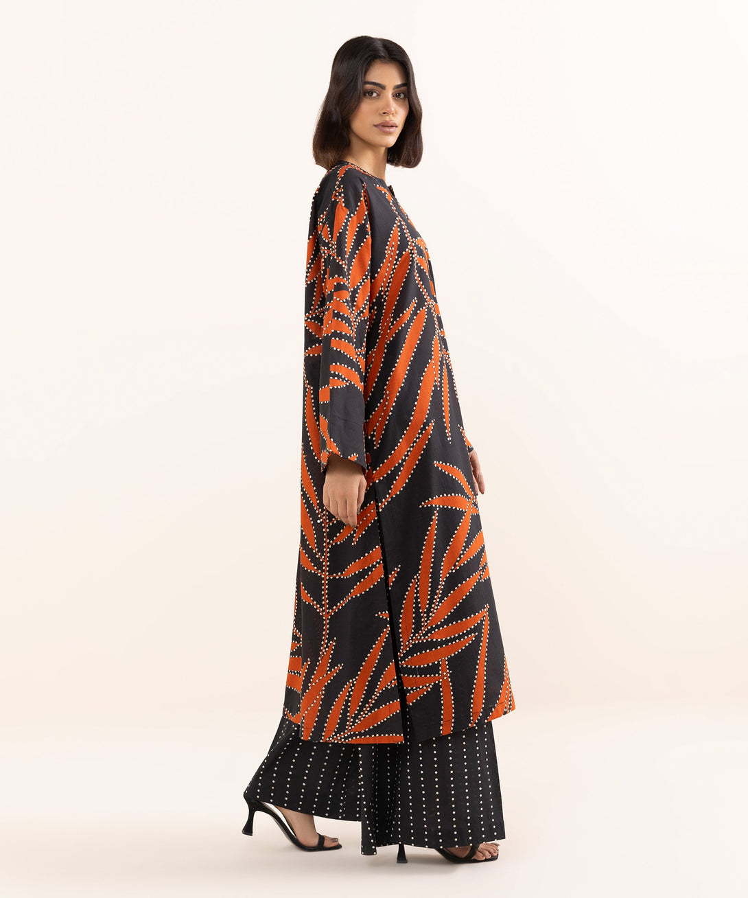 Women's RTW Cross Hatch Multi Printed Boxy Shirt