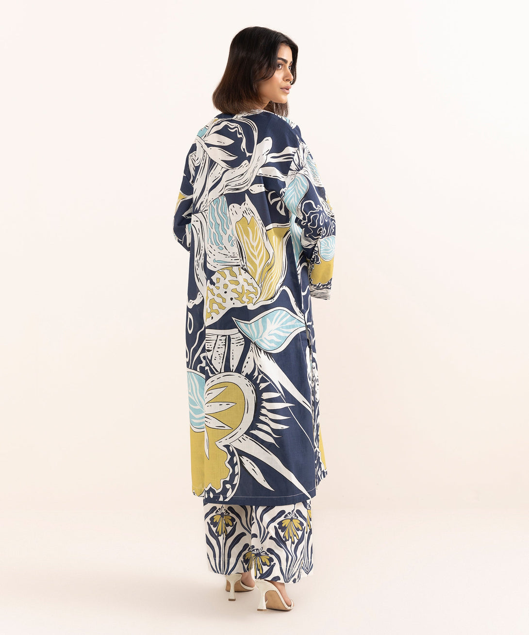 Women's RTW Cross Hatch Multi Printed Boxy Shirt