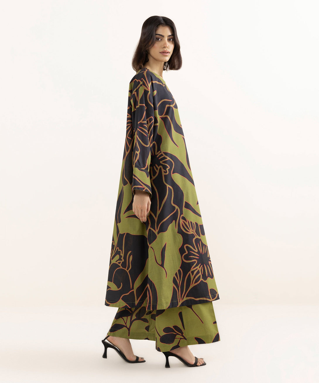 Women's RTW Cross Hatch Multi Printed Boxy Shirt