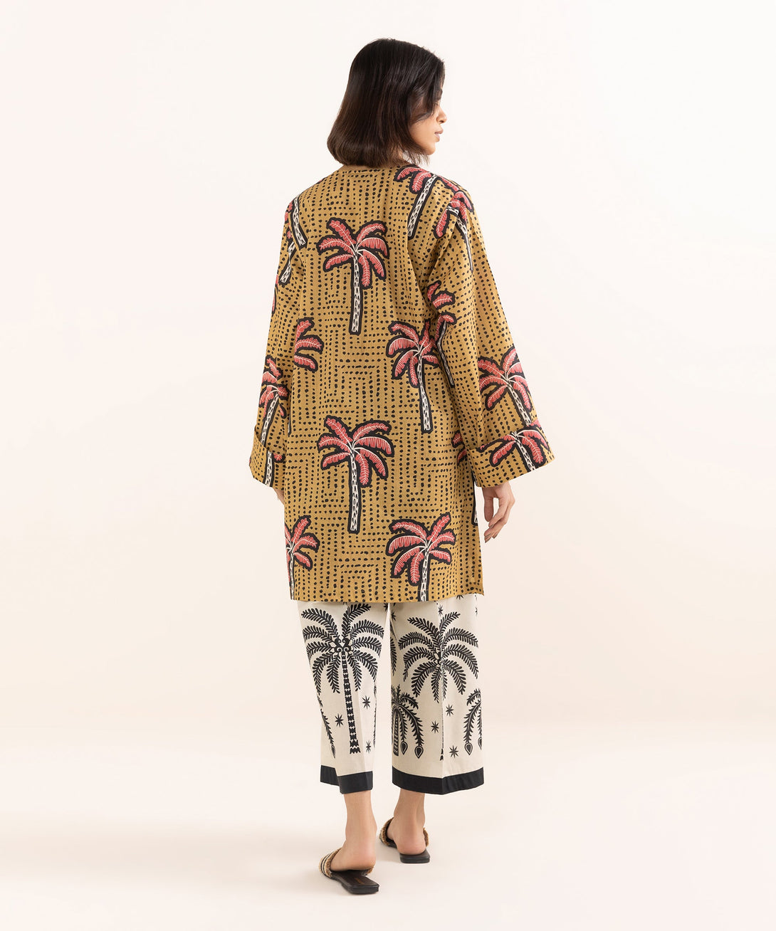 Women's RTW Cross Hatch Multi Printed Boxy Shirt