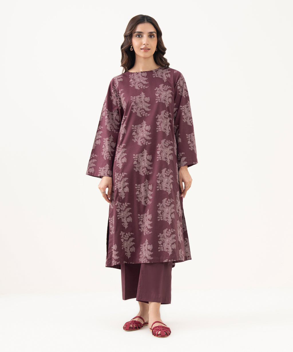 Cotton Viscose Flared Shirt