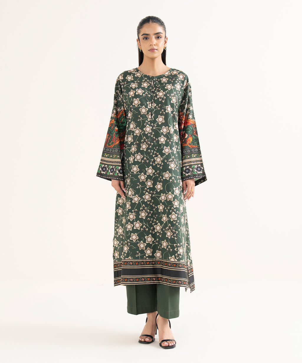 Printed Cotton Viscose Shirt