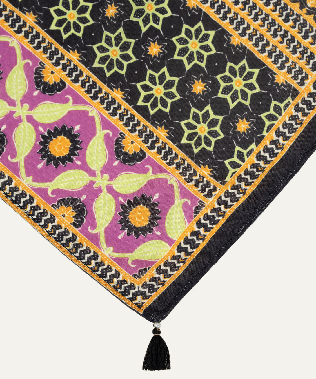 Pink Printed Blended Shawl