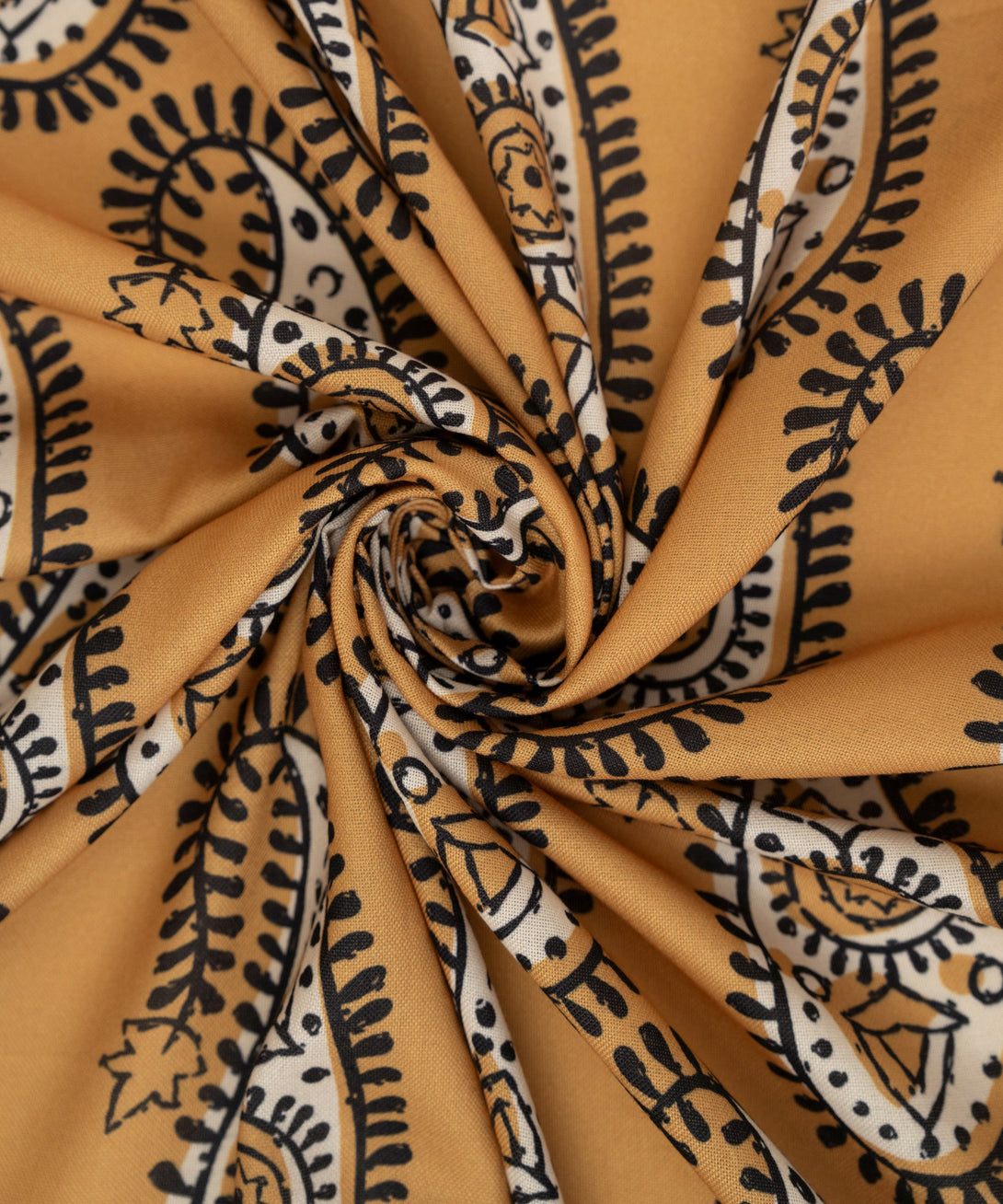 Off White Printed Blended Shawl