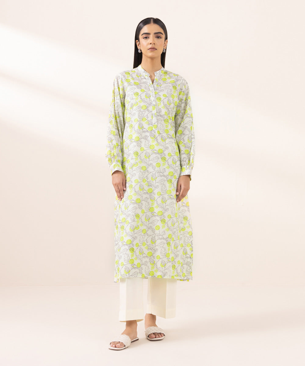 Women's Pret Lawn Printed Multi Straight Shirt