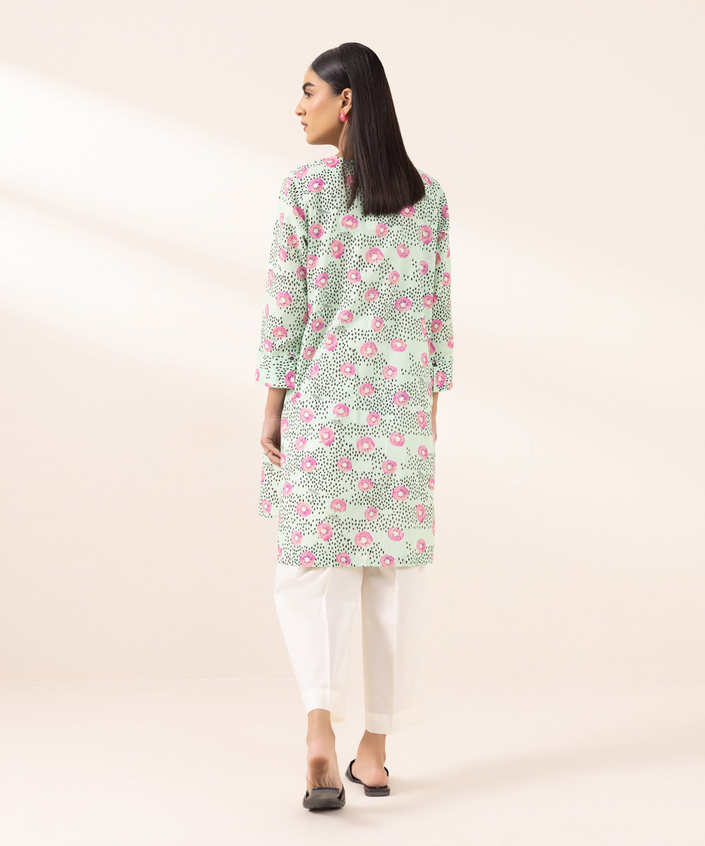 Women's Pret Lawn Printed Multi Straight Shirt