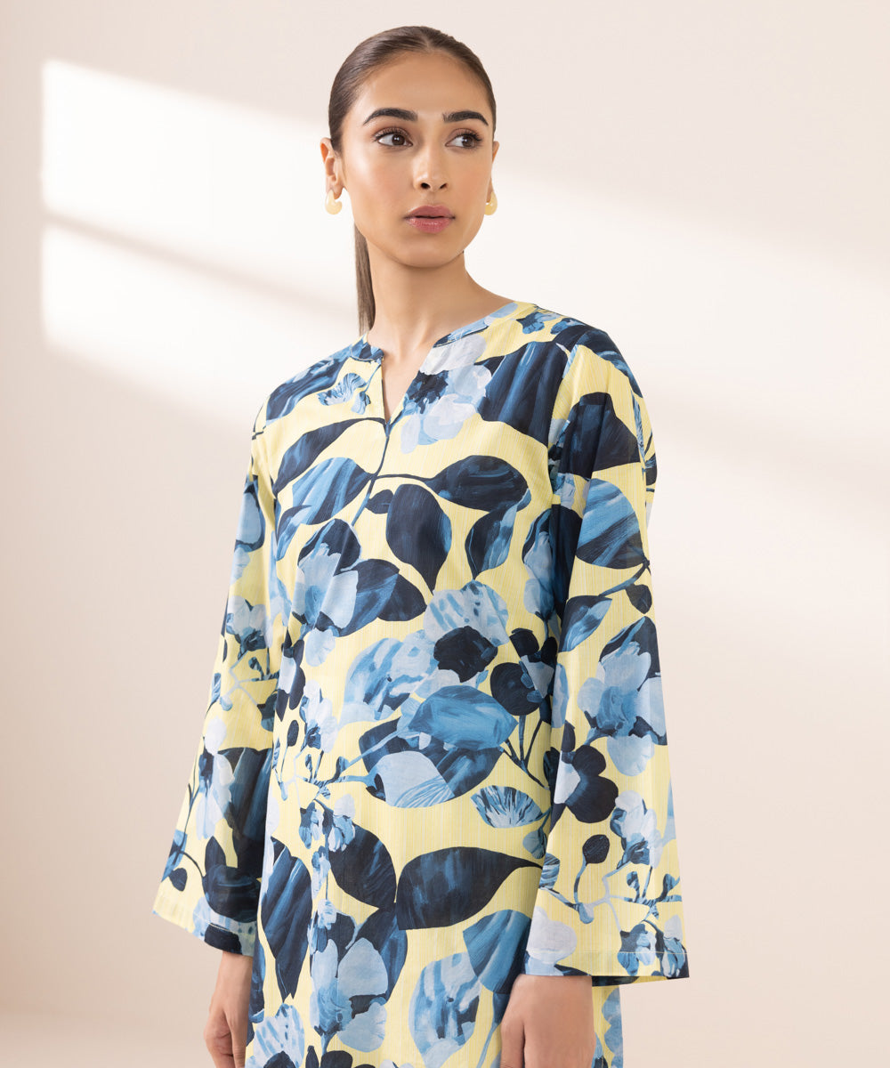 Women's Pret Lawn Printed Multi Straight Shirt