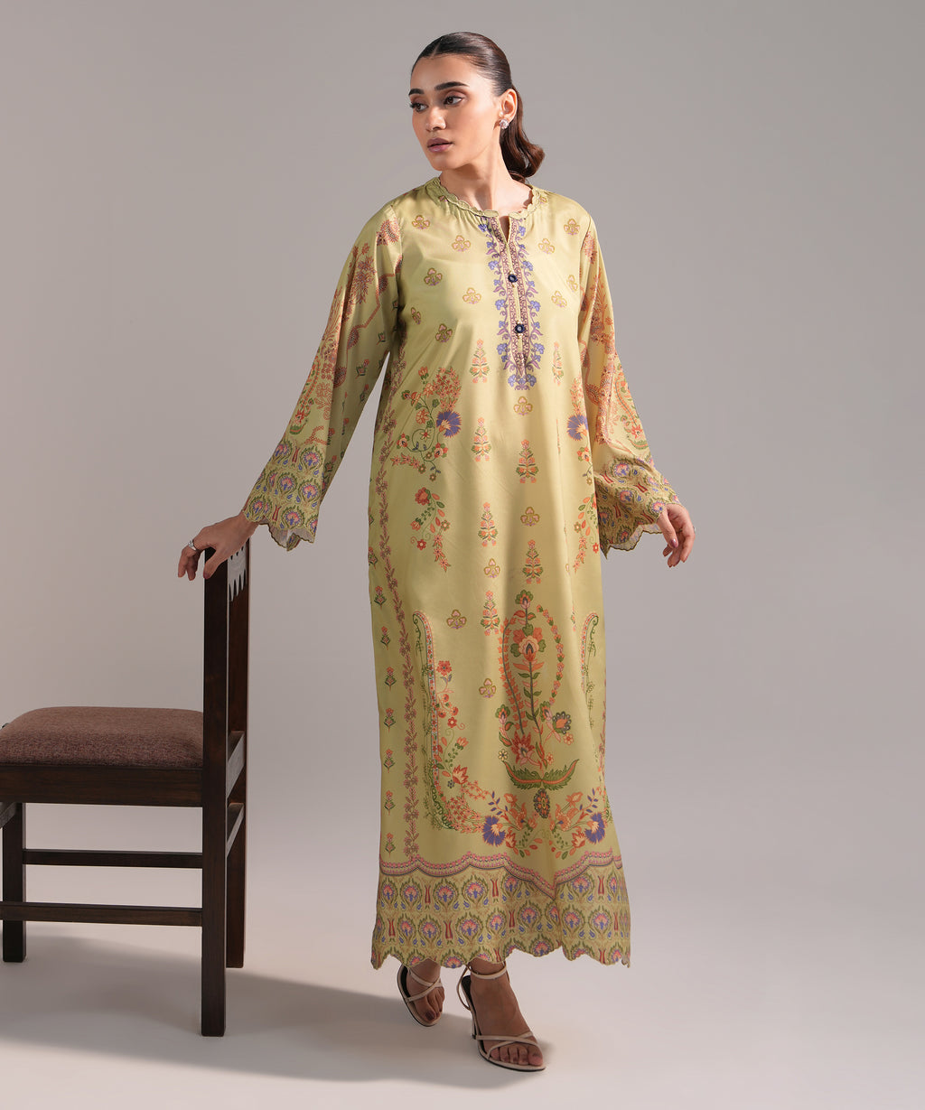 Printed Silk Shirt