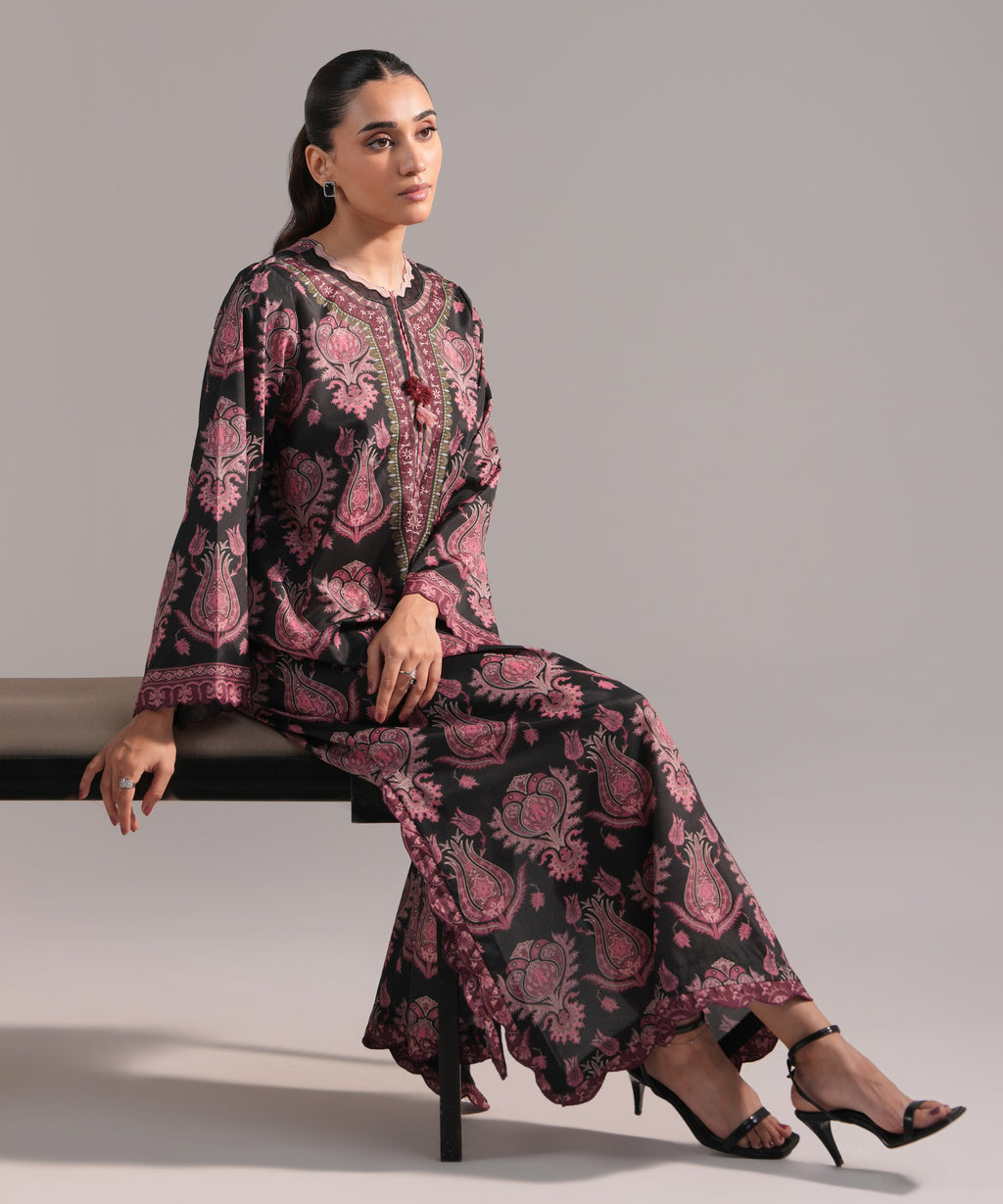 Printed Silk Shirt