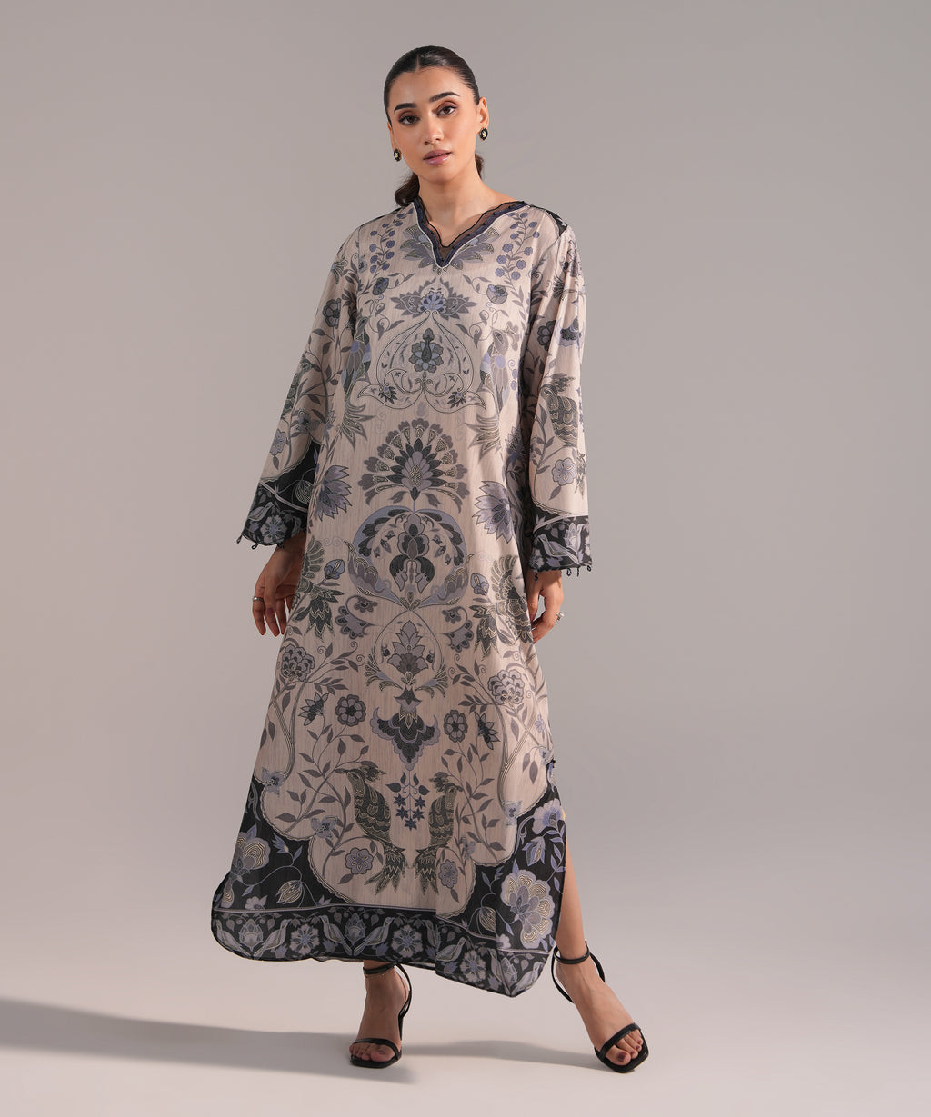 Printed Silk Shirt