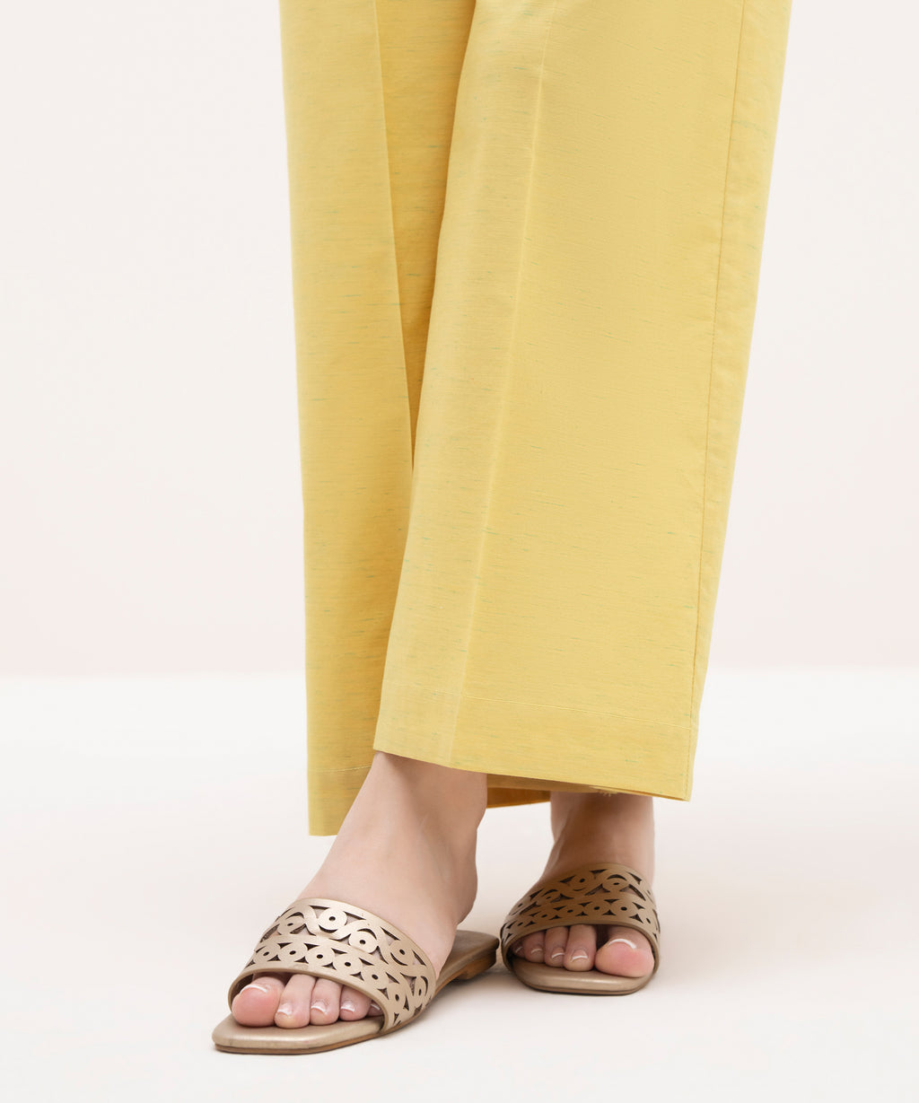 Solid Cotton Culottes