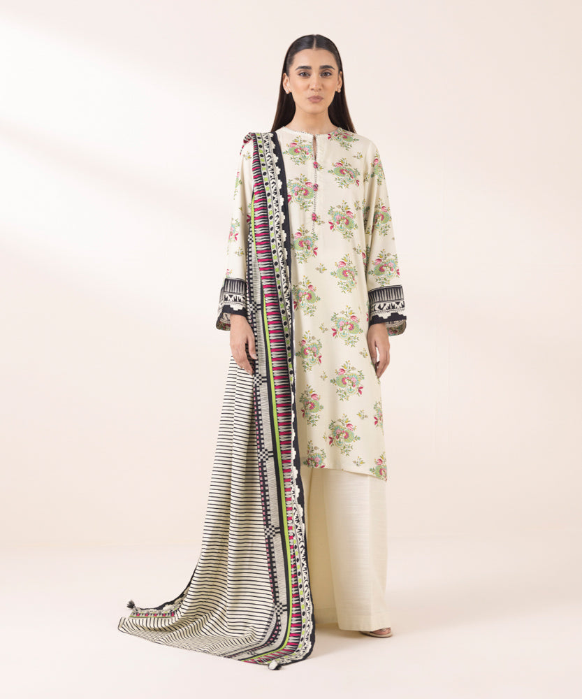 Printed Linen Dupatta