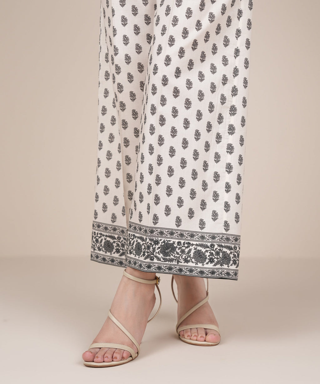 Printed Cotton Viscose Culottes